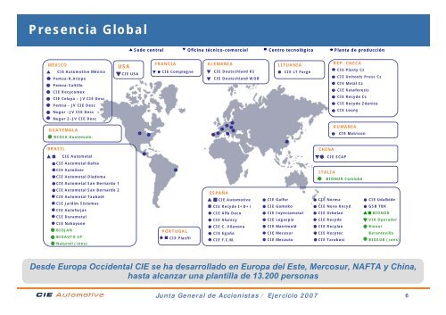 Intervención del Consejero Delegado (PDF, 386 Kb) - Cie Automotive