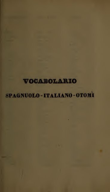 Grammatica della lingua otom