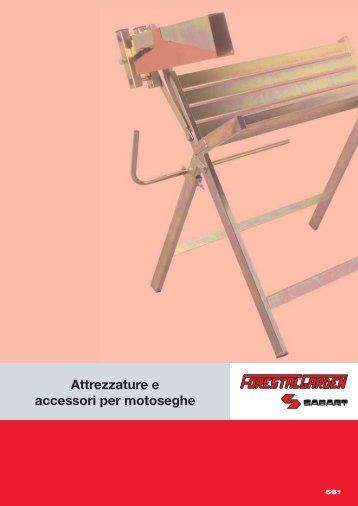 Attrezzature e accessori per motoseghe