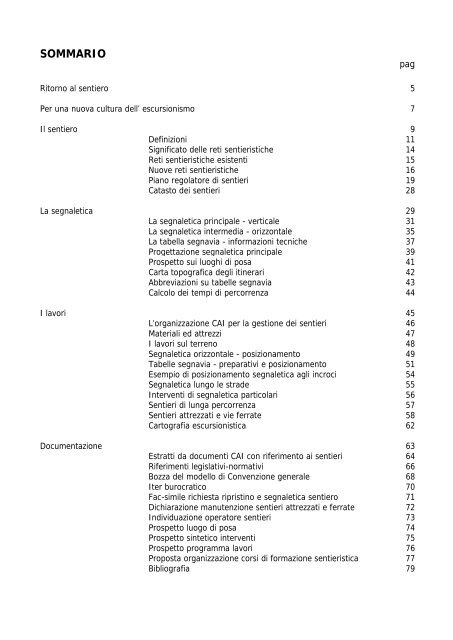 quaderno n. 1 - CAI Sottosezione U.E.T C.A.I Torino