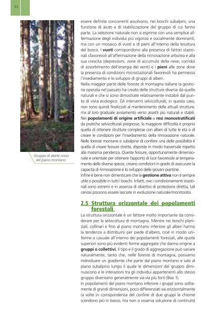 Selvicoltura nelle foreste di protezione - INTERREG Forêts de ...