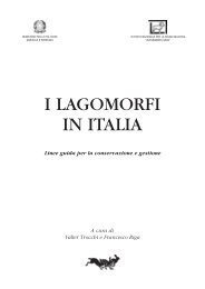 I LAGOMORFI IN ITALIA - CRIEA