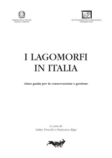 I LAGOMORFI IN ITALIA - CRIEA