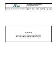 sez III - Sondaggi e Prospezioni - Gare.rfi.it