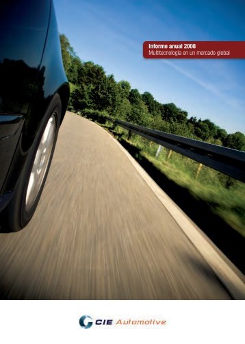 Informe anual 2008 - Cie Automotive