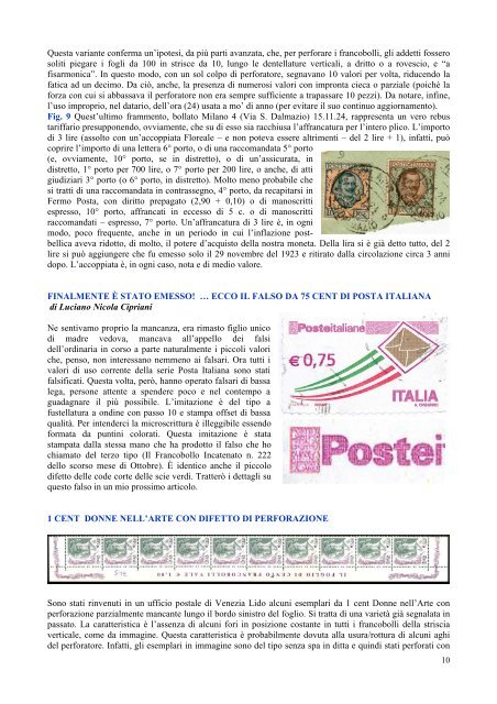 Notiziario N° 224 Dicembre 2012 - Collezionisti Italiani di ...