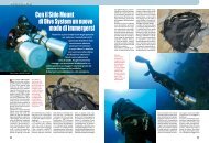 Con il Side Mount di Dive System un nuovo modo di immergersi - Sub