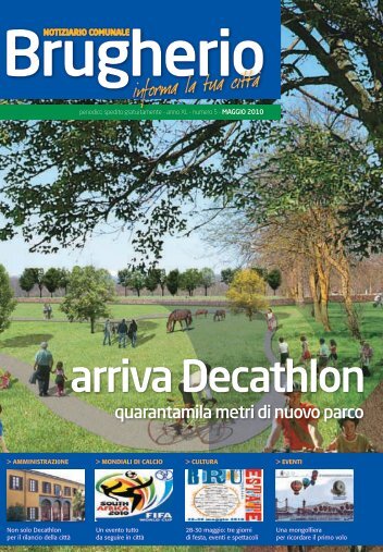 arriva Decathlon - Comune di Brugherio