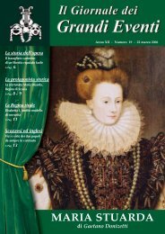 Maria Stuarda - Il giornale dei Grandi Eventi