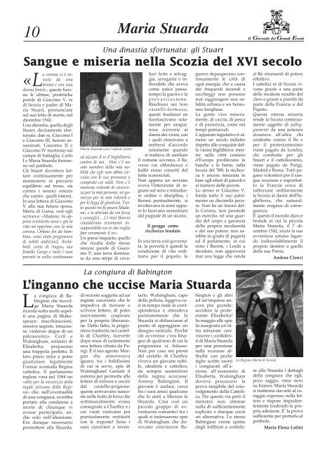Maria Stuarda - Il giornale dei Grandi Eventi