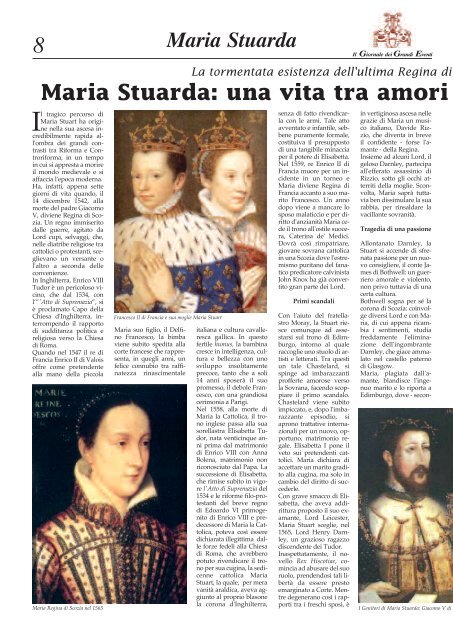 Maria Stuarda - Il giornale dei Grandi Eventi