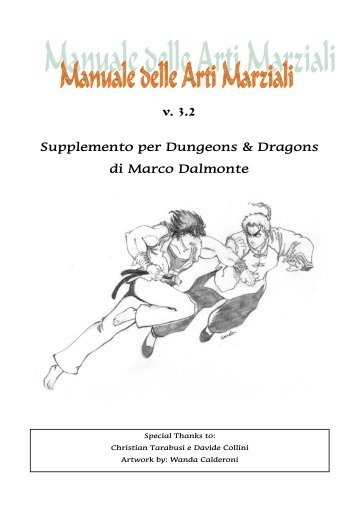 Manuale delle Arti Marziali - Mystara