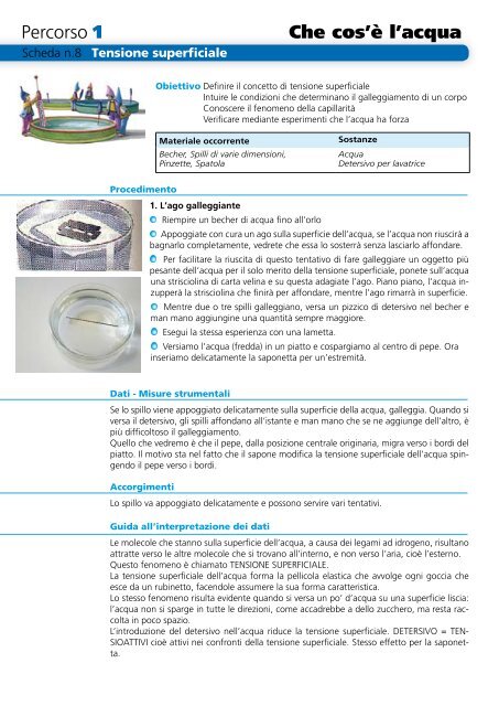 Percorso 1 Scheda n.1 Diagramma di stato - La fabbrica dell'acqua