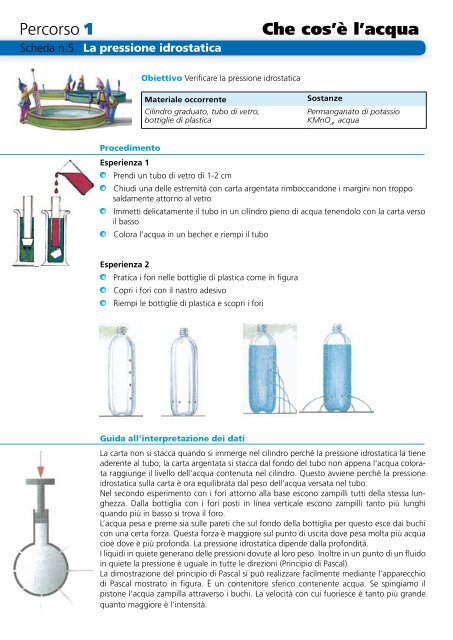 Percorso 1 Scheda n.1 Diagramma di stato - La fabbrica dell'acqua