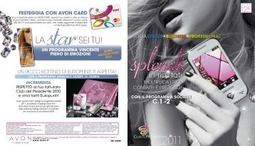 card - spendi il tuo credito in oltre - Avon