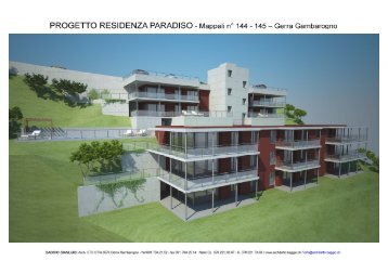 Residenza "Paradiso" - Architetto Gianluigi Baggio a Gerra ...