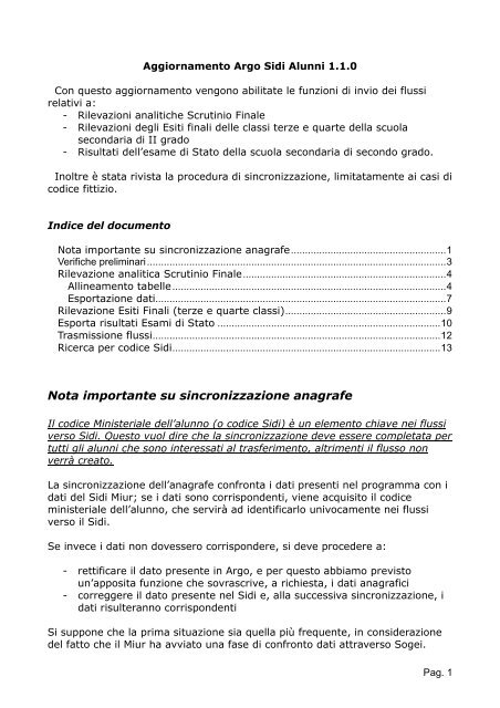 SCARICA PROGRAMMA NOTA SOGEI