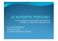 Le autorità portuali [modalità compatibilità]