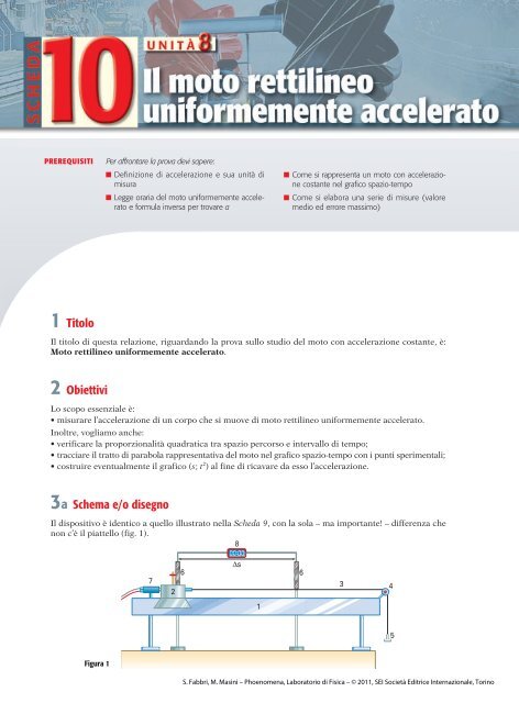 Laboratorio di Fisica - Sei