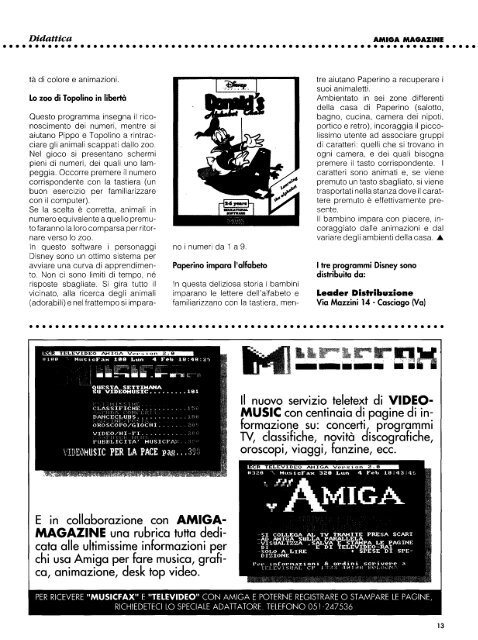 Trends - Amiga Magazine Online