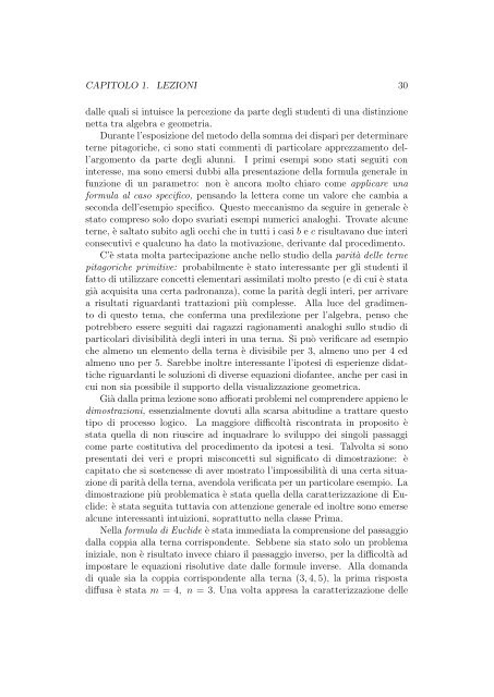 Tesi di Laurea di Valentina Boccini - Dipartimento di Matematica e ...