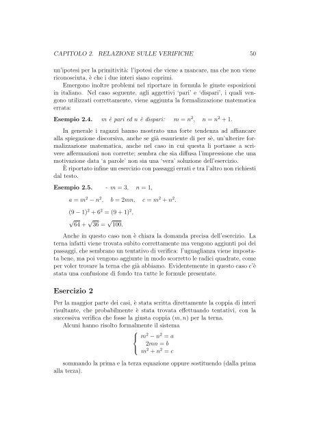 Tesi di Laurea di Valentina Boccini - Dipartimento di Matematica e ...