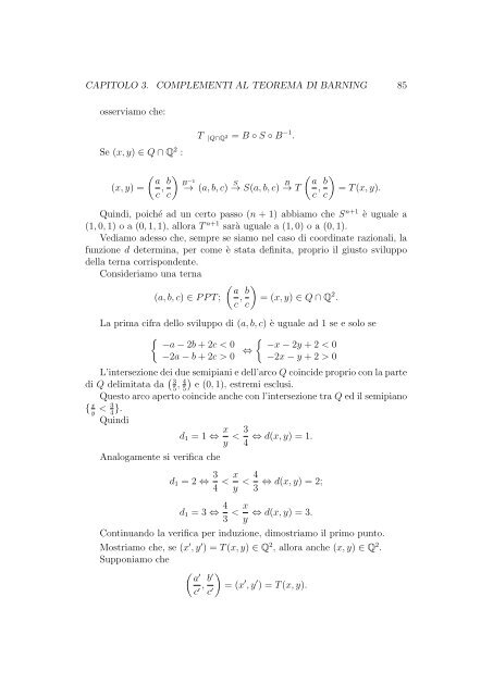 Tesi di Laurea di Valentina Boccini - Dipartimento di Matematica e ...