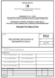 relazione geologica e geomorfologica - Comune di Montemarciano