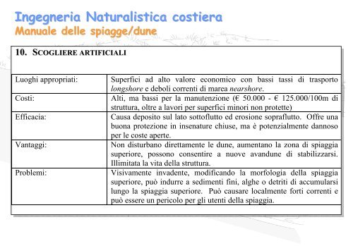 Linee Guida per gli interventi di difesa ambientale delle dune ... - catap