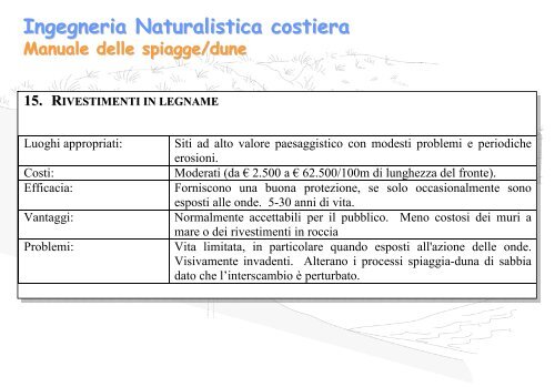 Linee Guida per gli interventi di difesa ambientale delle dune ... - catap