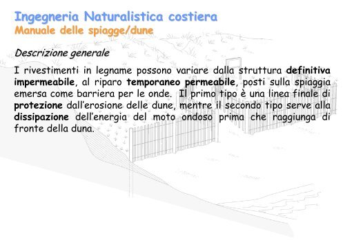 Linee Guida per gli interventi di difesa ambientale delle dune ... - catap