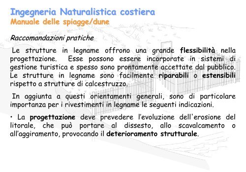 Linee Guida per gli interventi di difesa ambientale delle dune ... - catap