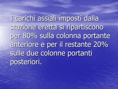 La patologia discoartrosica - Facoltà di Medicina e Chirurgia