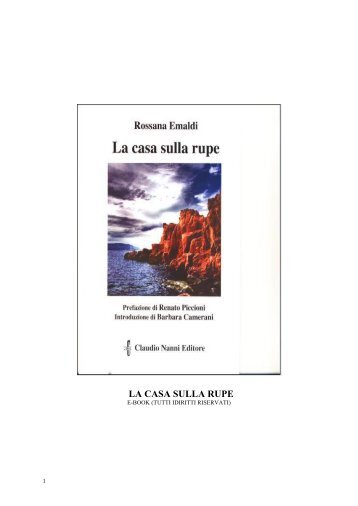 La casa sulla rupe - Estro-Verso