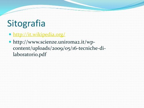 Gascromatografia - Scuola21 - Fermi