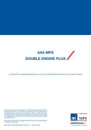 DOUBLE ENGINE PLUS:. - AXA MPS