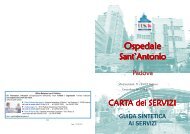 Guida sintetica Osa.pub - Azienda ULSS 16 Padova