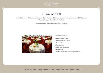 Giunone A+B - Hotel Ariston