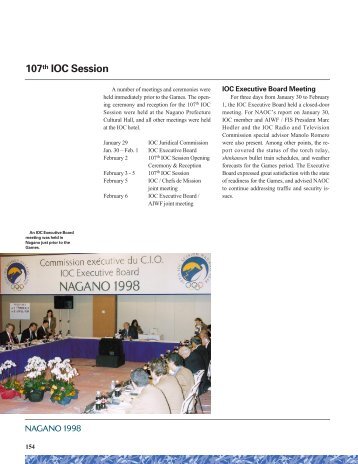 107th IOC Session - LA84 Foundation