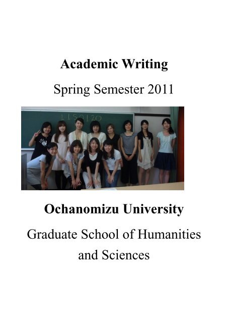 PDF of Academic Writing Final Papers Collection
