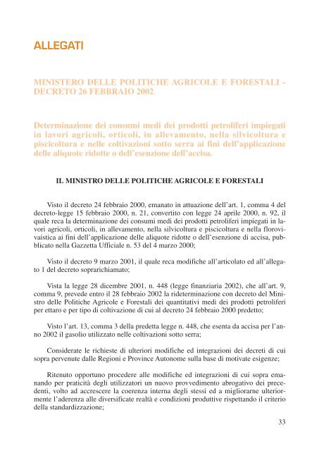 Prontuario dei consumi di carburante per l'impiego ... - Enama