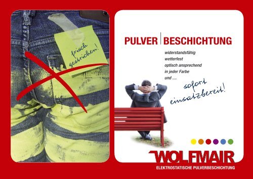 PULVER BESCHICHTUNG - Wolfmair