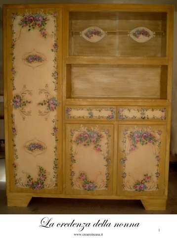 La credenza della nonna - CreareInCasa.it