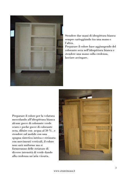 La credenza della nonna - CreareInCasa.it