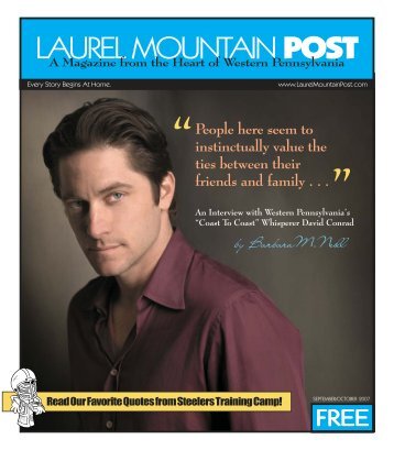 A Magazine from the Heart of Western Pennsylvania - Laurel ...