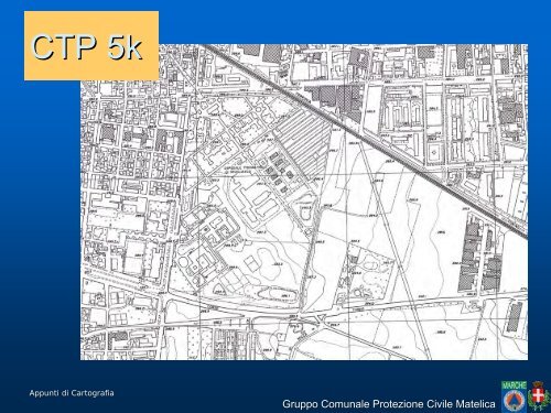 carte tematiche - Gruppo Comunale Protezione civile Matelica