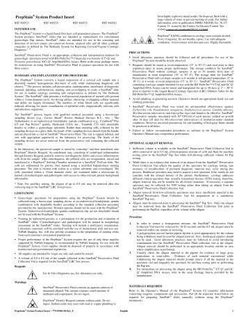 PrepStain® System Product Insert - BD