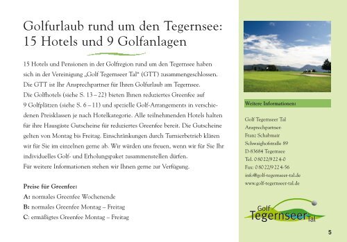 Golf Center Bad Wiessee - Tegernsee.com