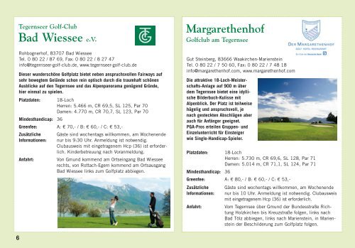 Golf Center Bad Wiessee - Tegernsee.com