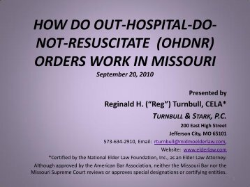 How do out-hospital-do- not-resuscitate - Missouri End-of-Life ...